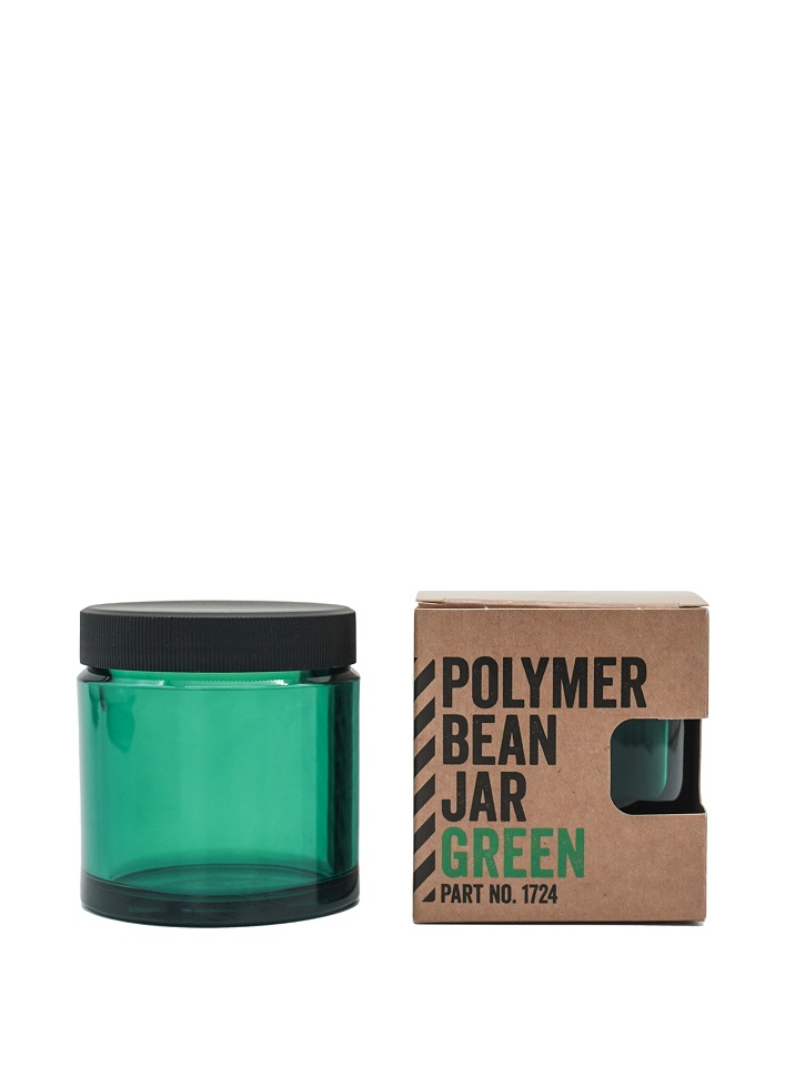 Comandante Polymer Bean Jar GREEN - Coffee Coaching Club