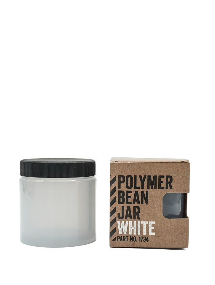 Comandante Polymer Bean Jar White - Coffee Coaching Club