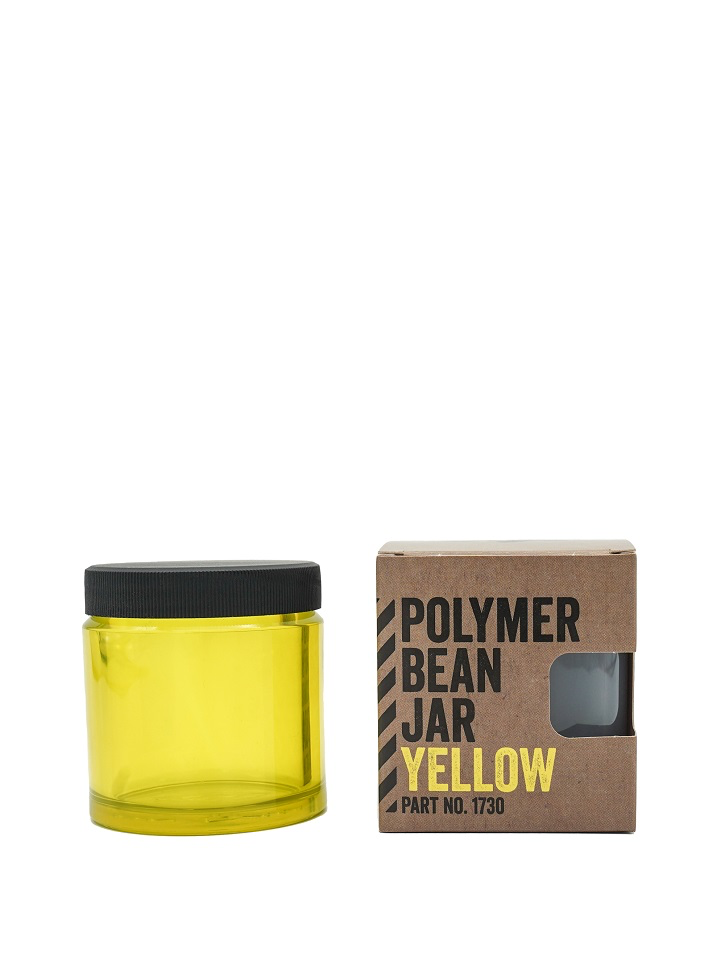 Comandante Polymer Bean Jar YELLOW - Coffee Coaching Club