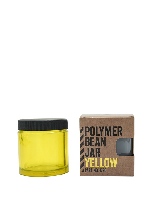 Comandante Polymer Bean Jar YELLOW - Coffee Coaching Club