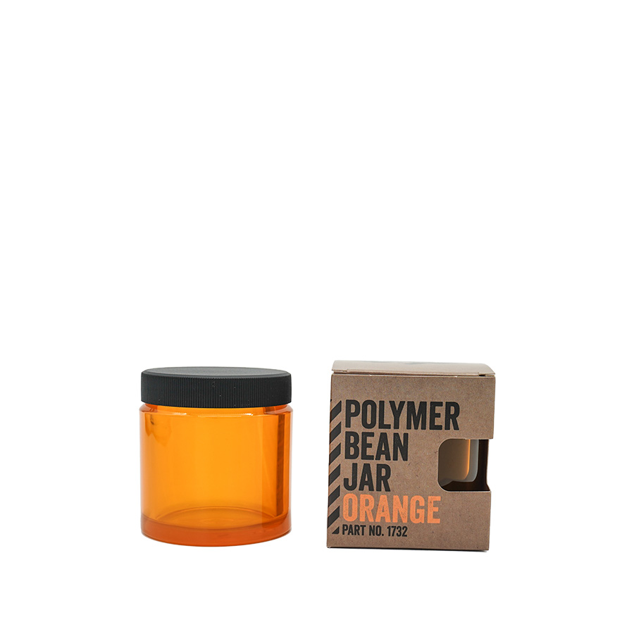 Comandante Polymer Bean Jar ORANGE - Coffee Coaching Club