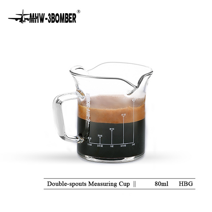 MHW-3BOMBER Doppelauslass Espresso und Kaffeeglas - Coffee Coaching Club