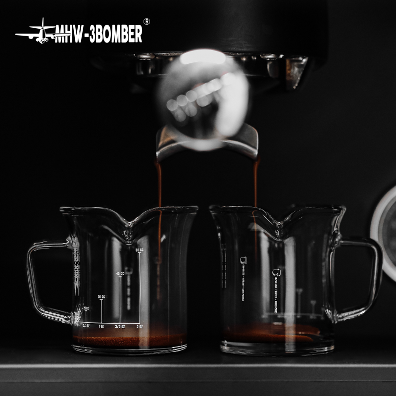 MHW-3BOMBER Doppelauslass Espresso und Kaffeeglas - Coffee Coaching Club