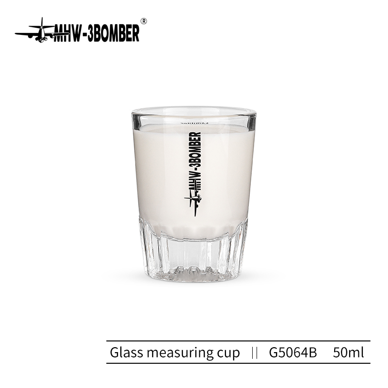 MHW-3BOMBER Round Espresso Shot Glass 50 ml - Coffee Coaching Club