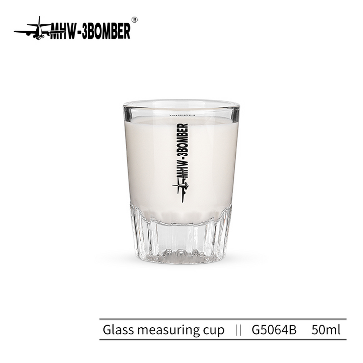 MHW-3BOMBER Round Espresso Shot Glass 50 ml - Coffee Coaching Club