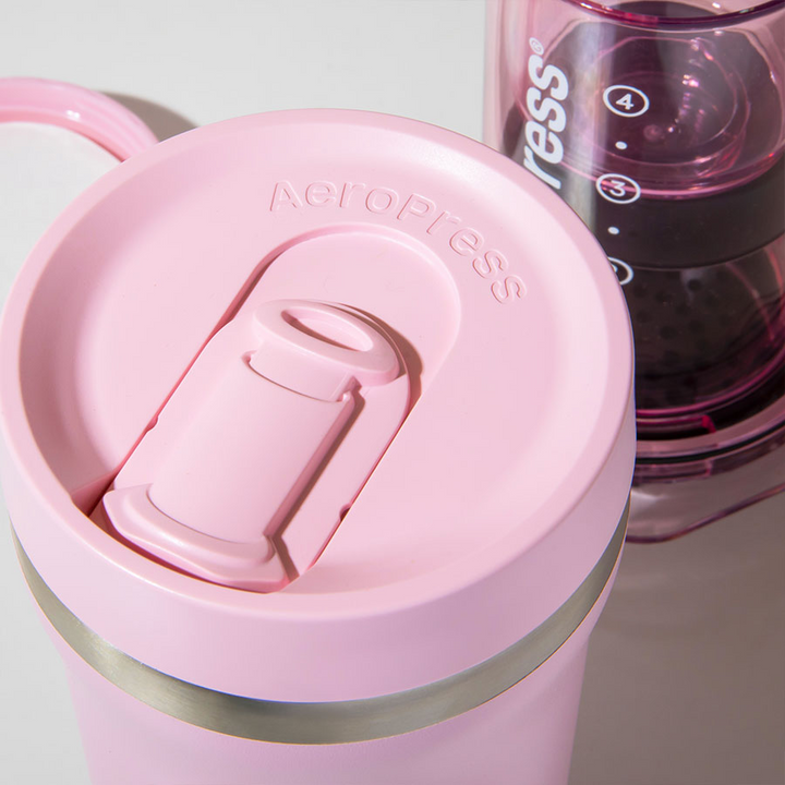 AeroPress Go Plus Travel System – Pink