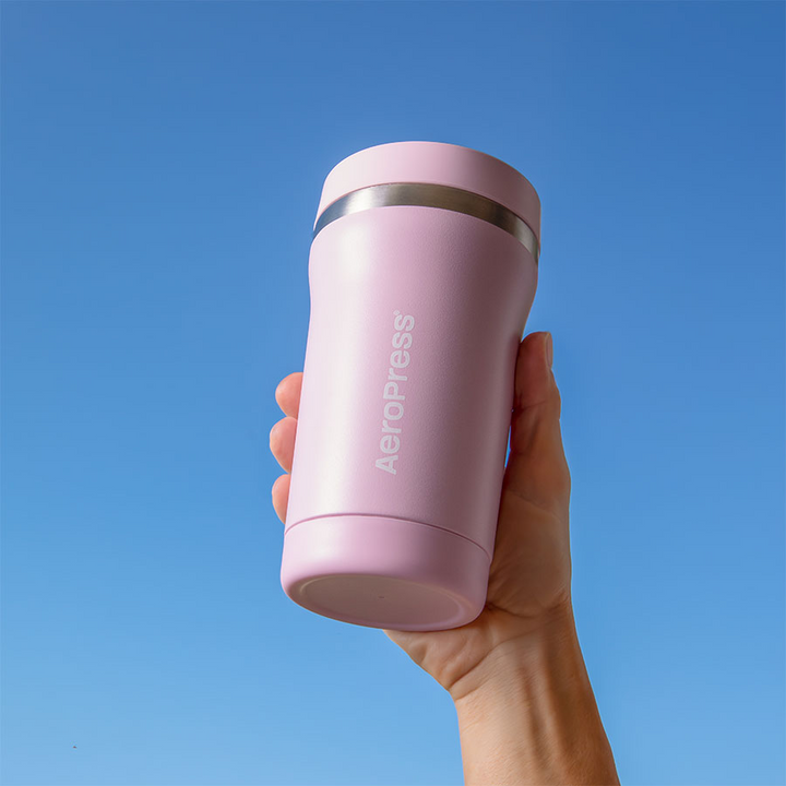 AeroPress Go Plus Travel System – Pink