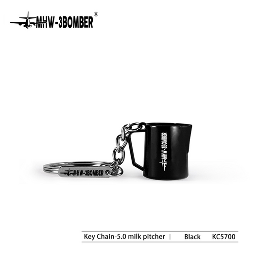 MHW-3BOMBER Milch Pither 5.0 Schlüsselanhänger - Coffee Coaching Club