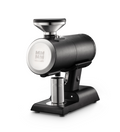 Mazzer Philos, molinillo de café Single-Dose en negro – vista frontal en ángulo – Coffee Coaching Club