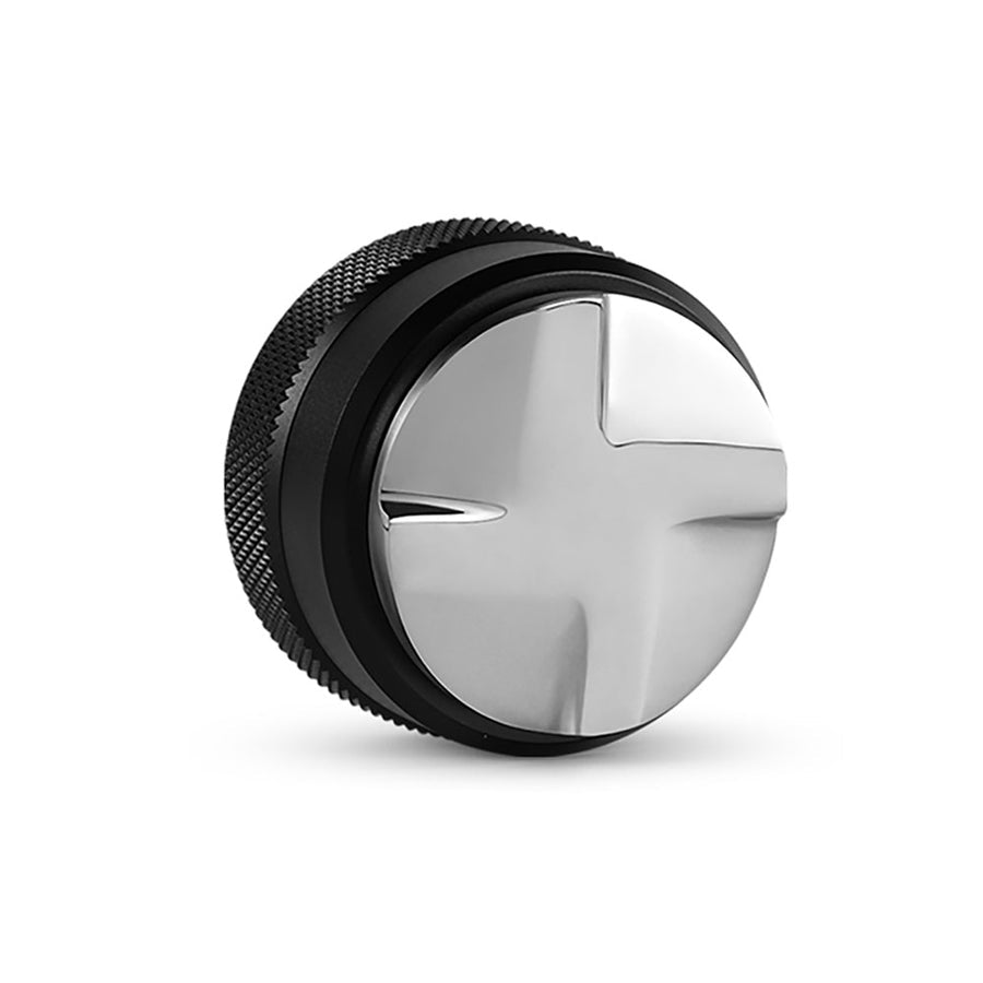 MHW-3BOMBER CD-Texture Leveling Tool 58.35 mm distributor in black (Black) with stainless steel base and textured grip edge