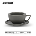 MHW 3BOMBER Tasse en Céramique 280 ml Gris - Coffee Coaching Club