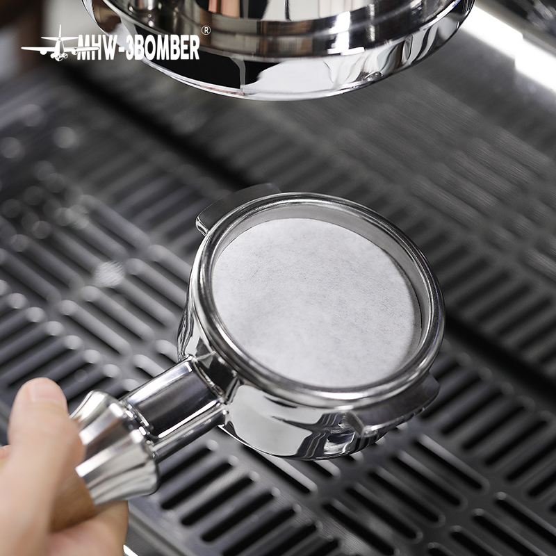 MHW-3BOMBER Espresso Puck Papierfilter 58 mm 100 Stück - Coffee Coaching Club