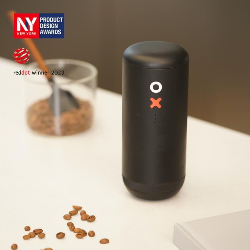 NUTTII OX LITE – Kompakter elektrischer Kaffeemühlen-Allrounder