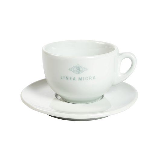La Marzocco Cappuccinotassen-Set "Linea Micra" 2 Stück Weiss - Coffee Coaching Club