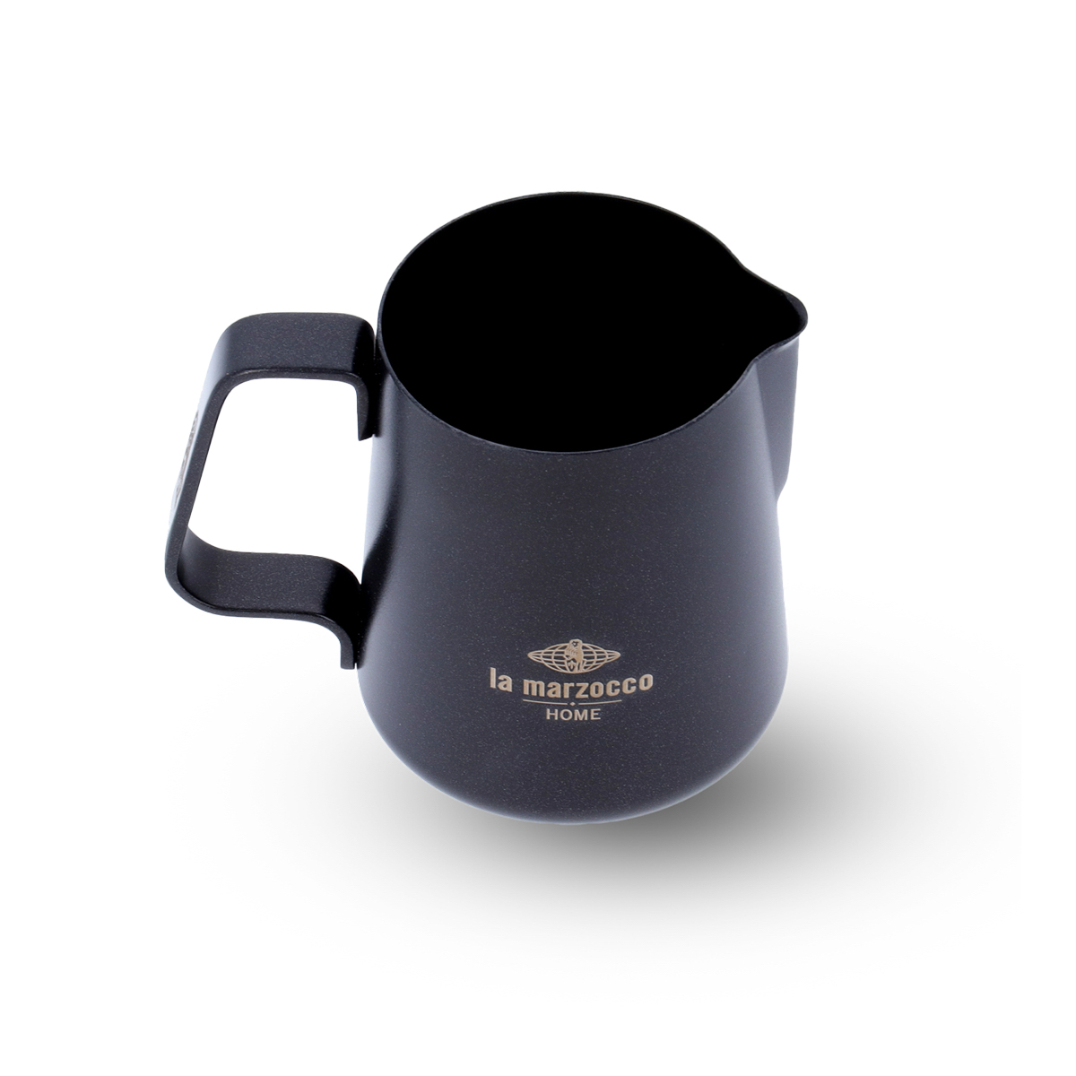 La Marzocco Milch Pitcher 35 cl Schwarz Detail – Coffee Coaching Club 2