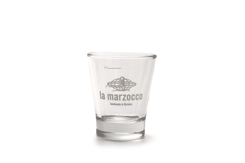 La Marzocco Espressoglas Shotglas-Set 6 Stück mit Masseinheit – Coffee Coaching Club 1