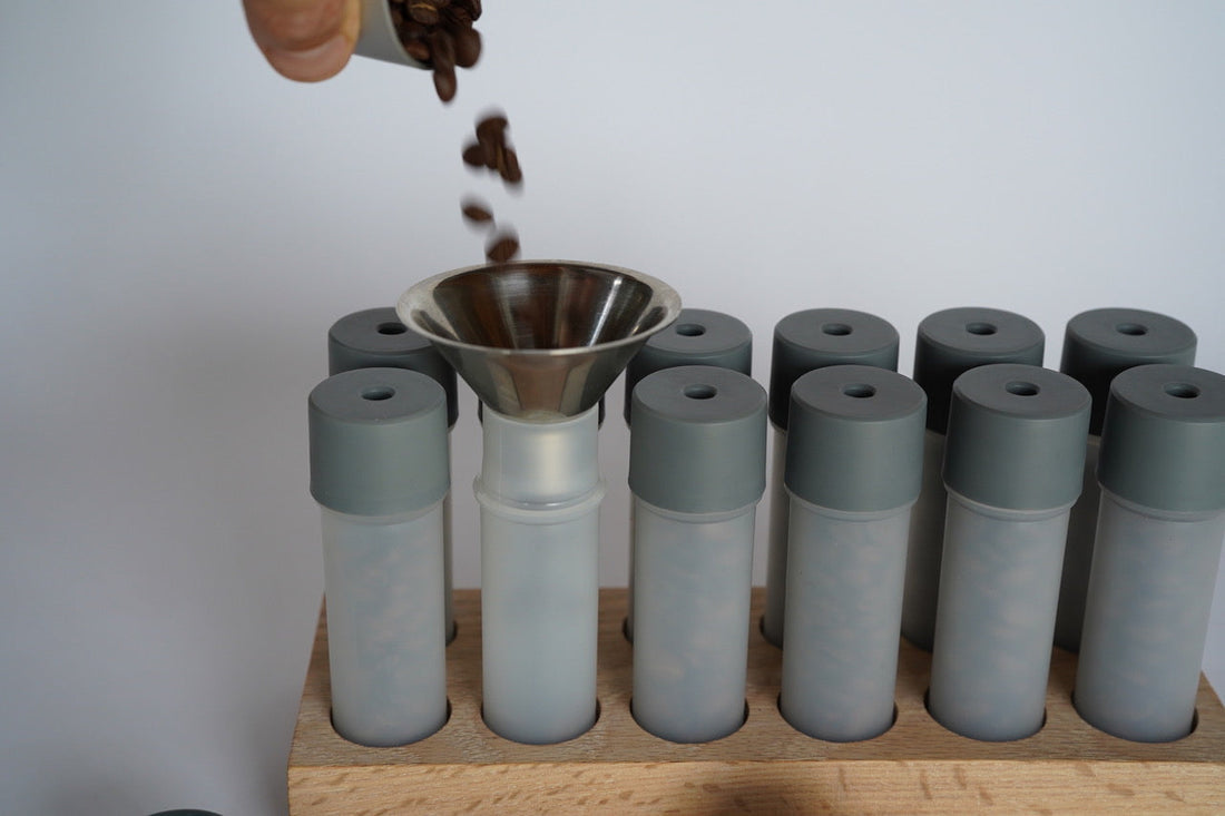 Weber Workshops Bean Cellar Polymer-Tuben mit Einwegventil – Coffee Coaching Club 2