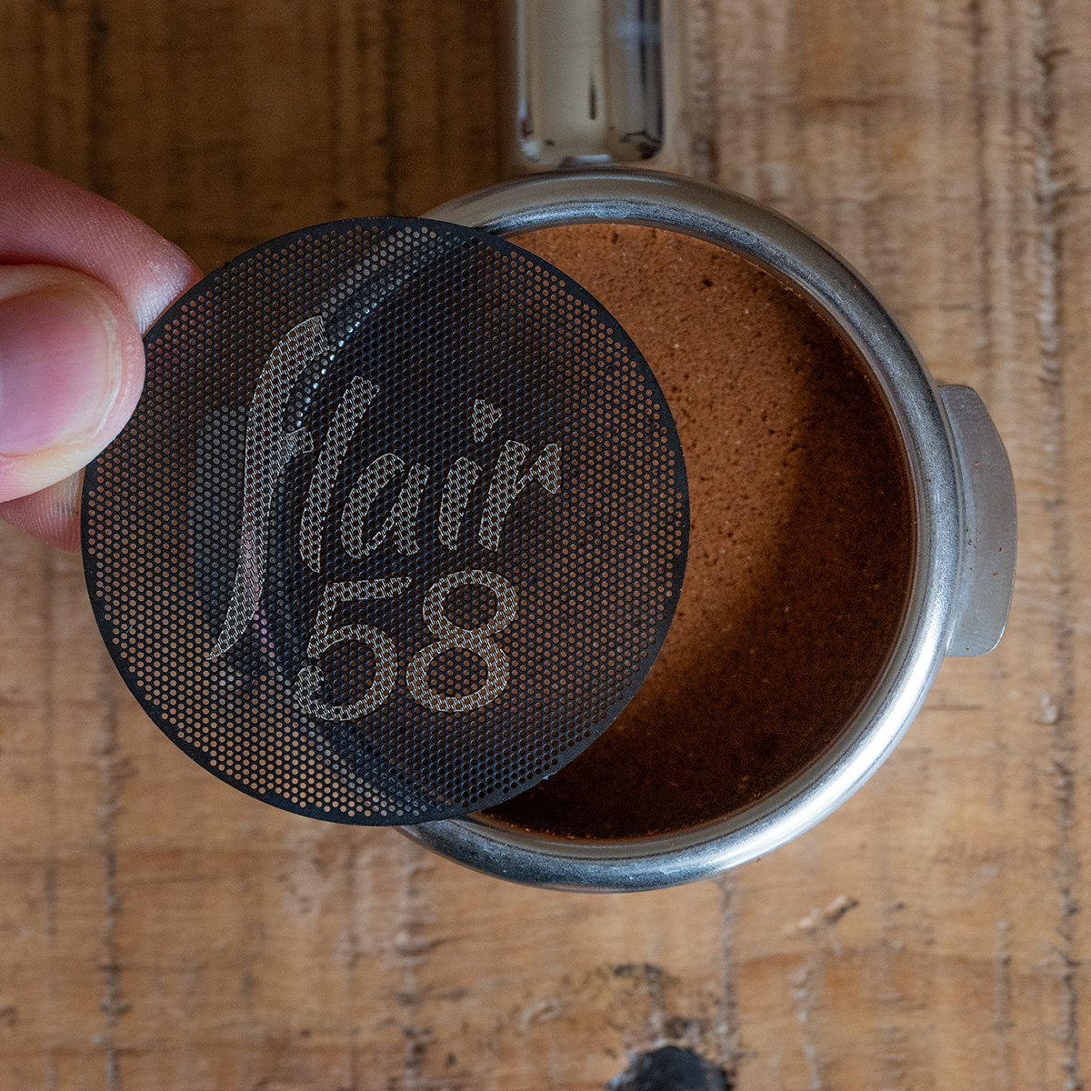 Flair Espresso 58 Etched Puck Screen - Puck Sieb - Coffee Coaching Club