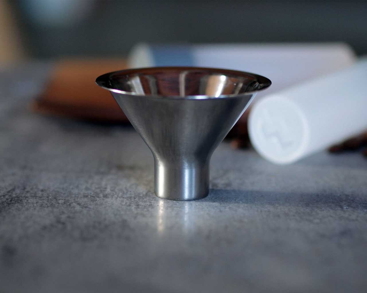 Weber Workshops Single Dosing Trichter Edelstahl – Coffee Coaching Club 1