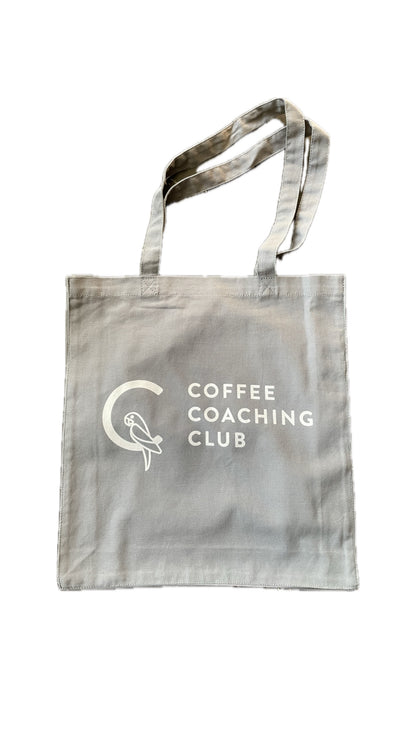 Coffee Coaching Club Tote Bag - Edelgrau - Coffee Coaching Club