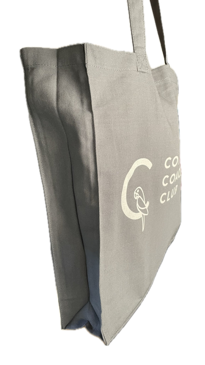 Coffee Coaching Club Tote Bag - Edelgrau - Coffee Coaching Club