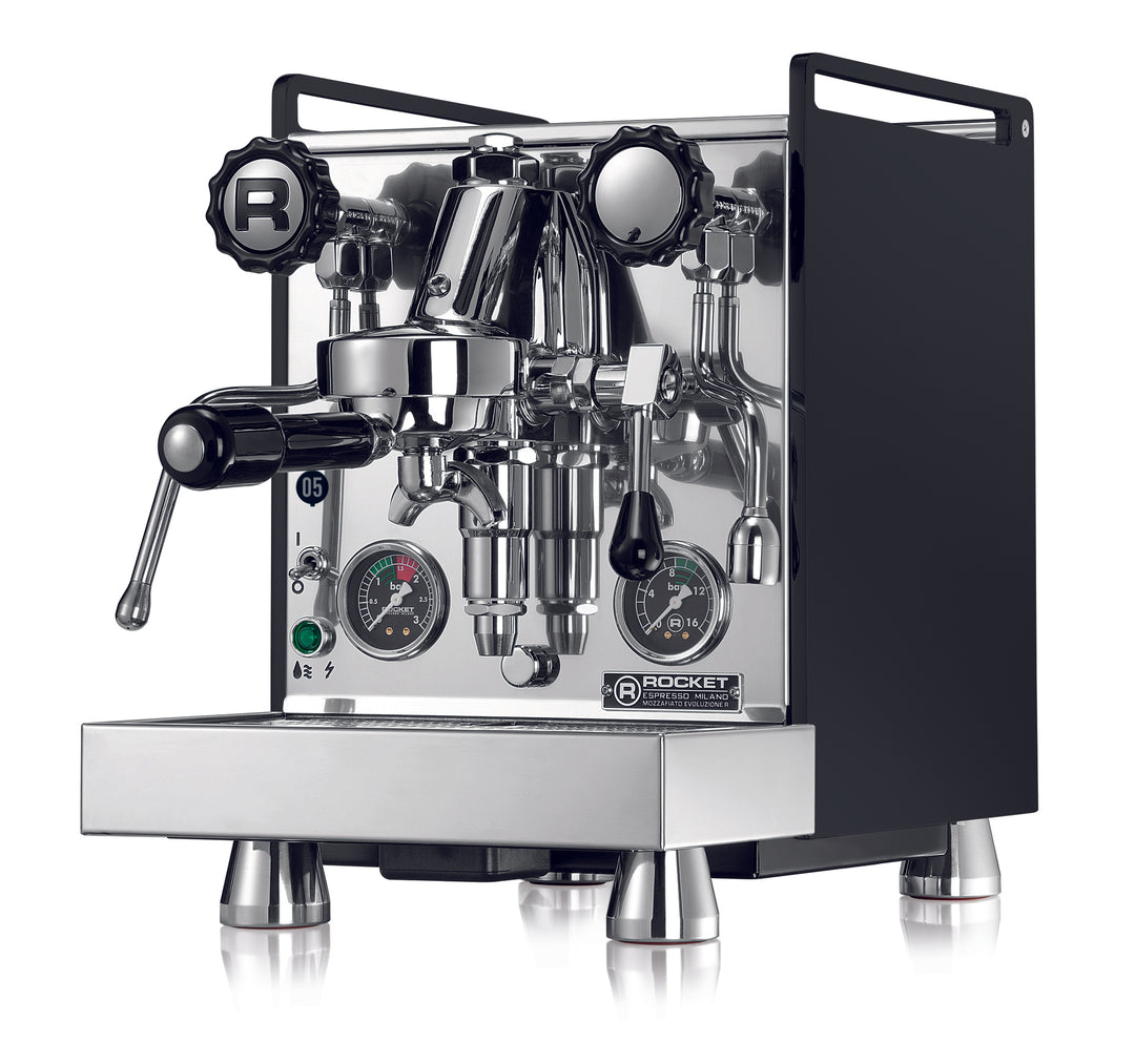 Rocket Mozzafiato Cronometro R -Schwarz - incl. Barista Workshop - Coffee Coaching Club