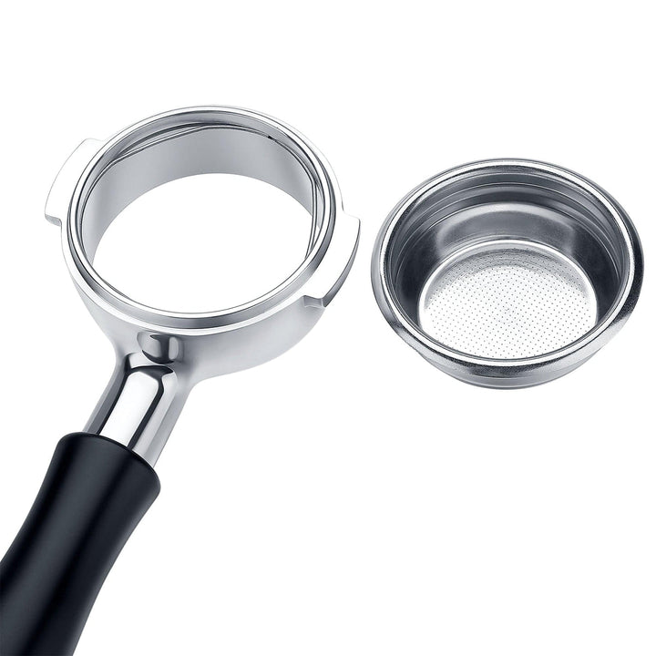 Normcore bodenloser Siebträger Sage Breville 58 mm – Coffee Coaching Club 6