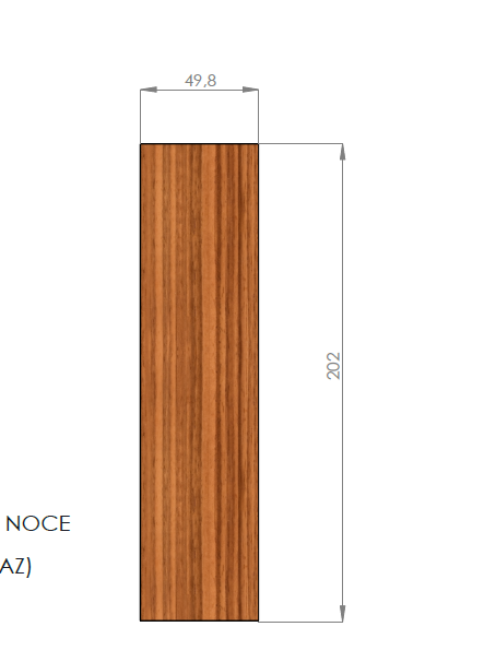Eureka Holz Panel (Nussbaum) zur Specialita 18WD, 2 Stk - Coffee Coaching Club