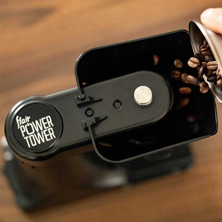 Flair Espresso Power Tower - Elektrifiziere deine Handmühle