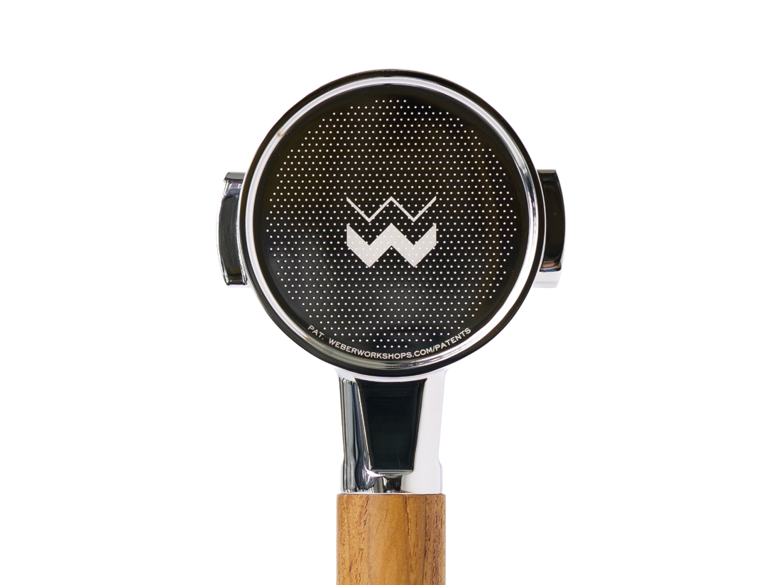 Weber Workshops Unifilter Unibody-Siebträger 58mm – Coffee Coaching Club 1