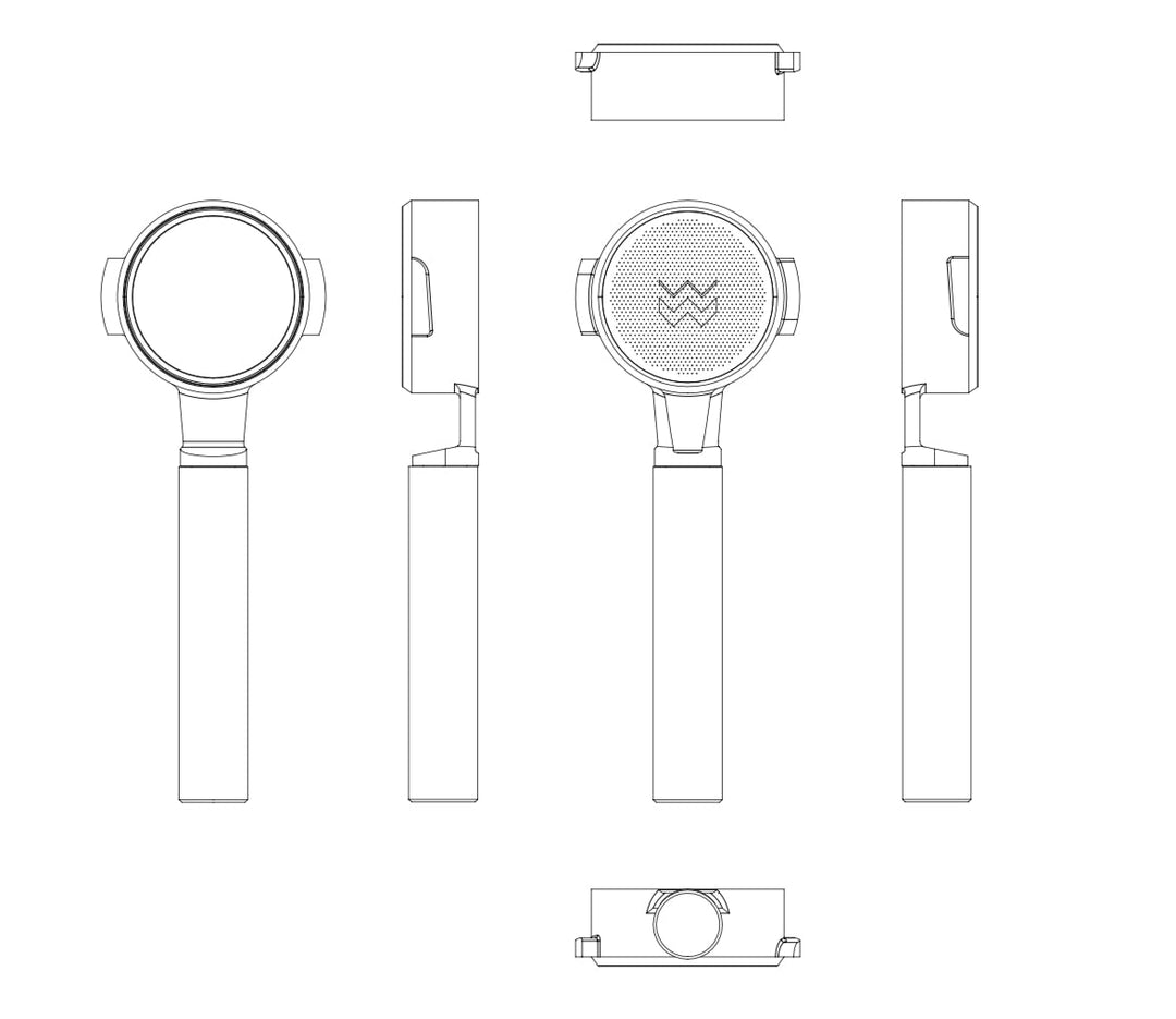 Unifilter - Weltweit erster Unibody-Siebträger