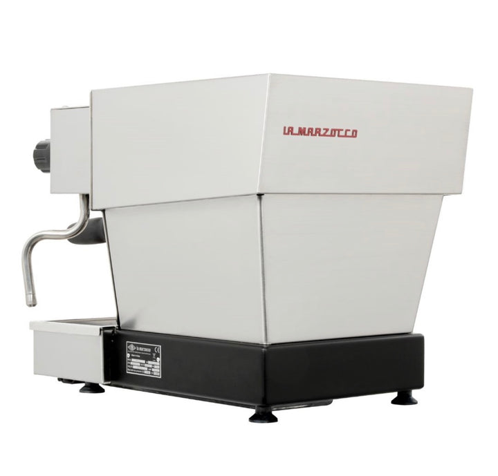 La Marzocco Linea Micra in Weiss – Rückseitlich von links – Coffee Coaching Club