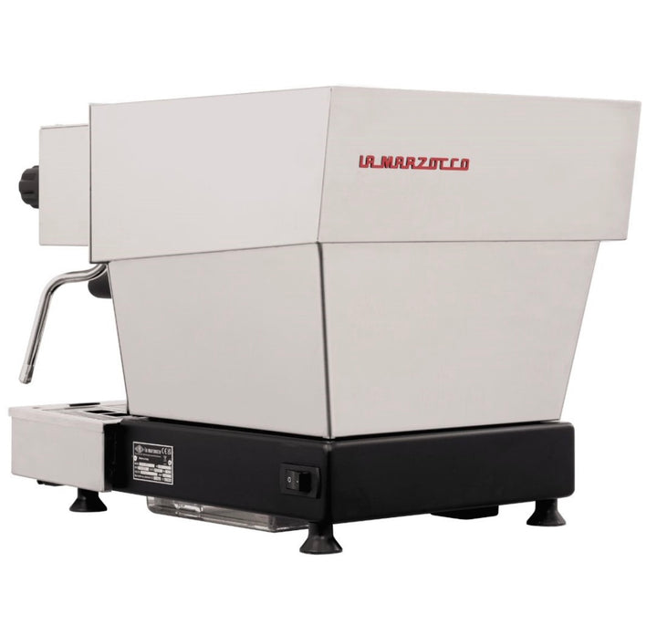 La Marzocco Linea Micra in Weiss – Rückseitlich – Coffee Coaching Club