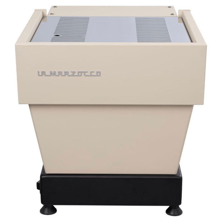 La Marzocco Linea Micra in Weiss – Rückansicht – Coffee Coaching Club