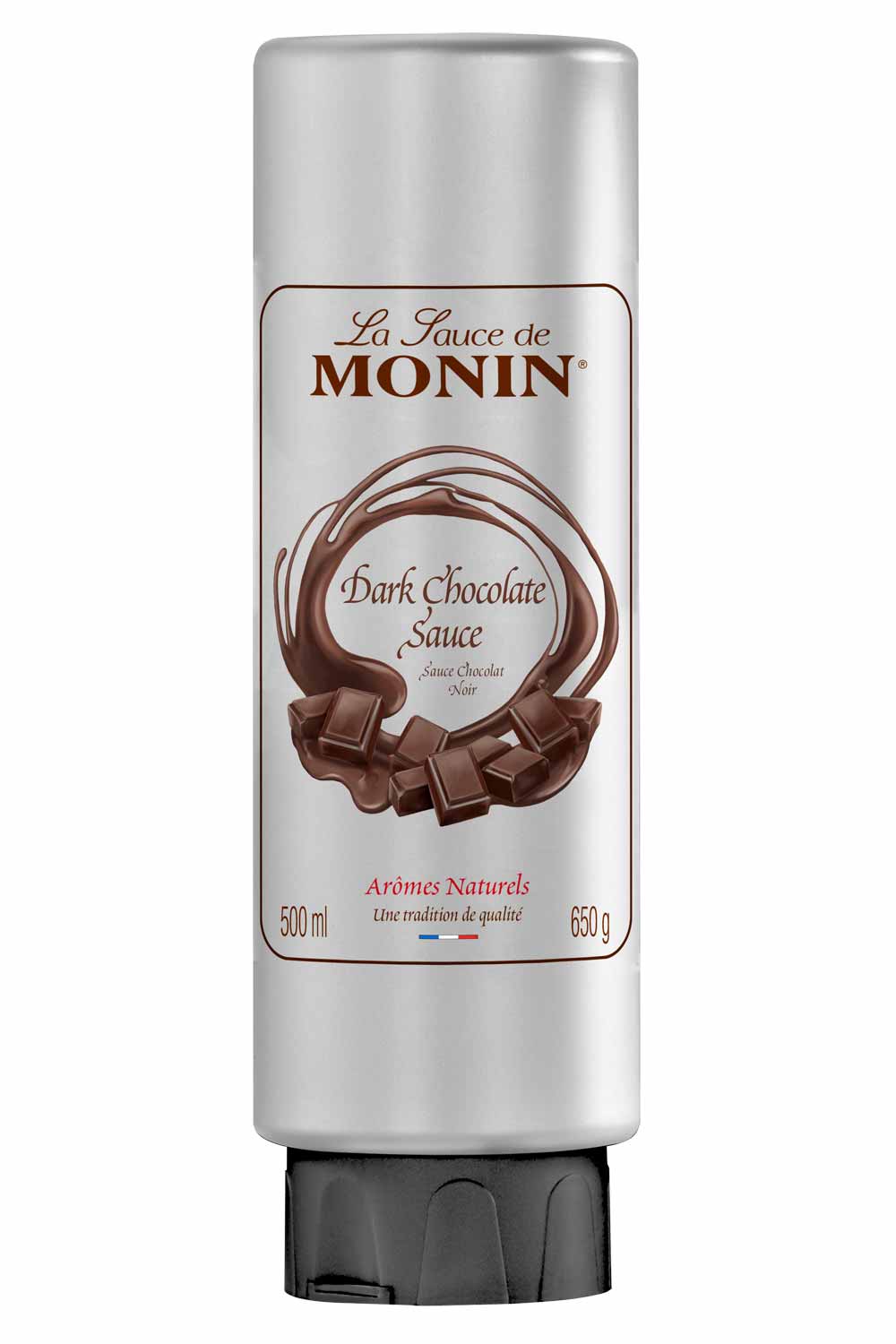 MONIN Sauce Schokolade dunkel 500 ml – offizielles Produktbild von monin.ch