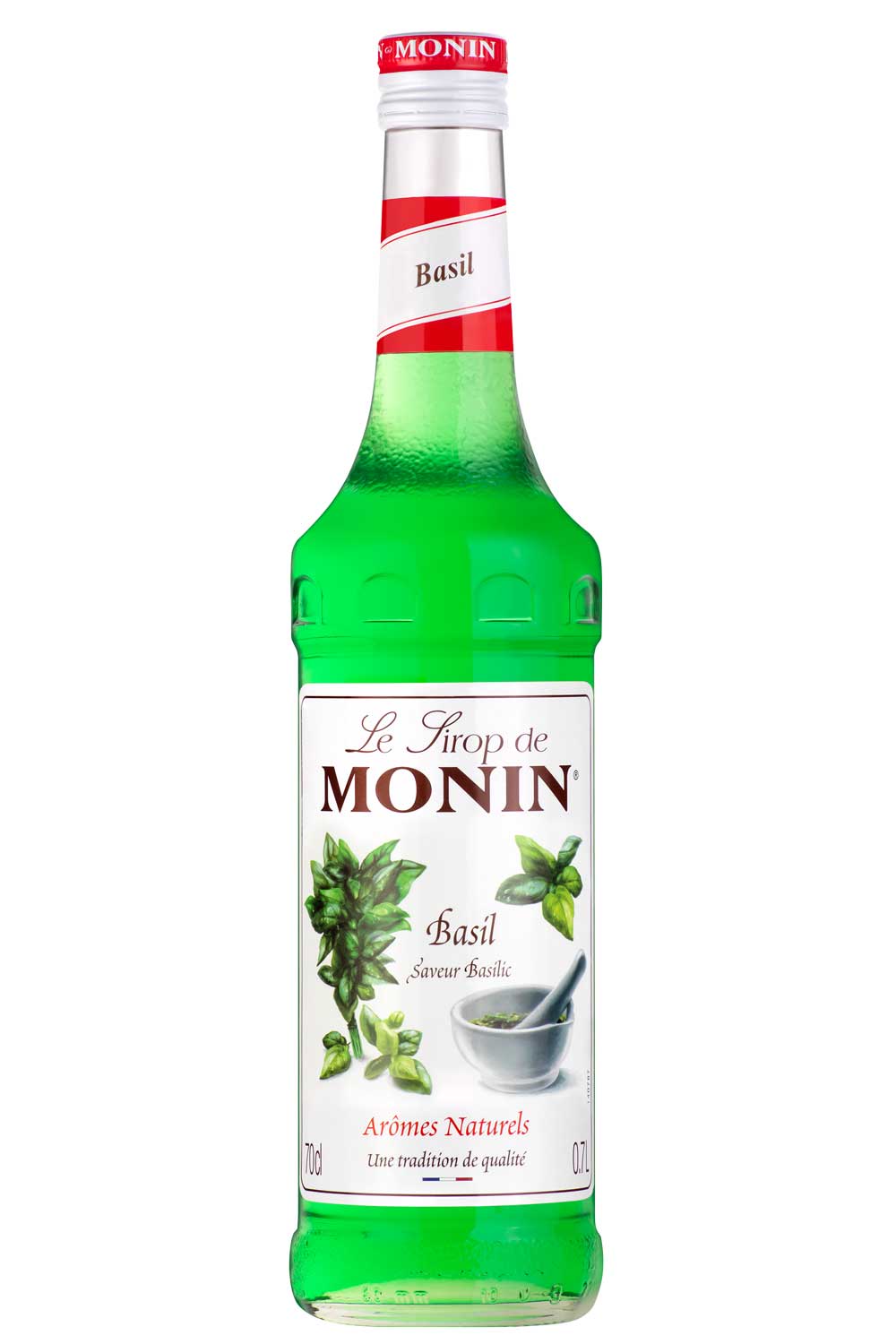 MONIN Sirup Basilikum – Würzig-frisches Kräuteraroma für Cocktails &amp; Limonade - Coffee Coaching Club