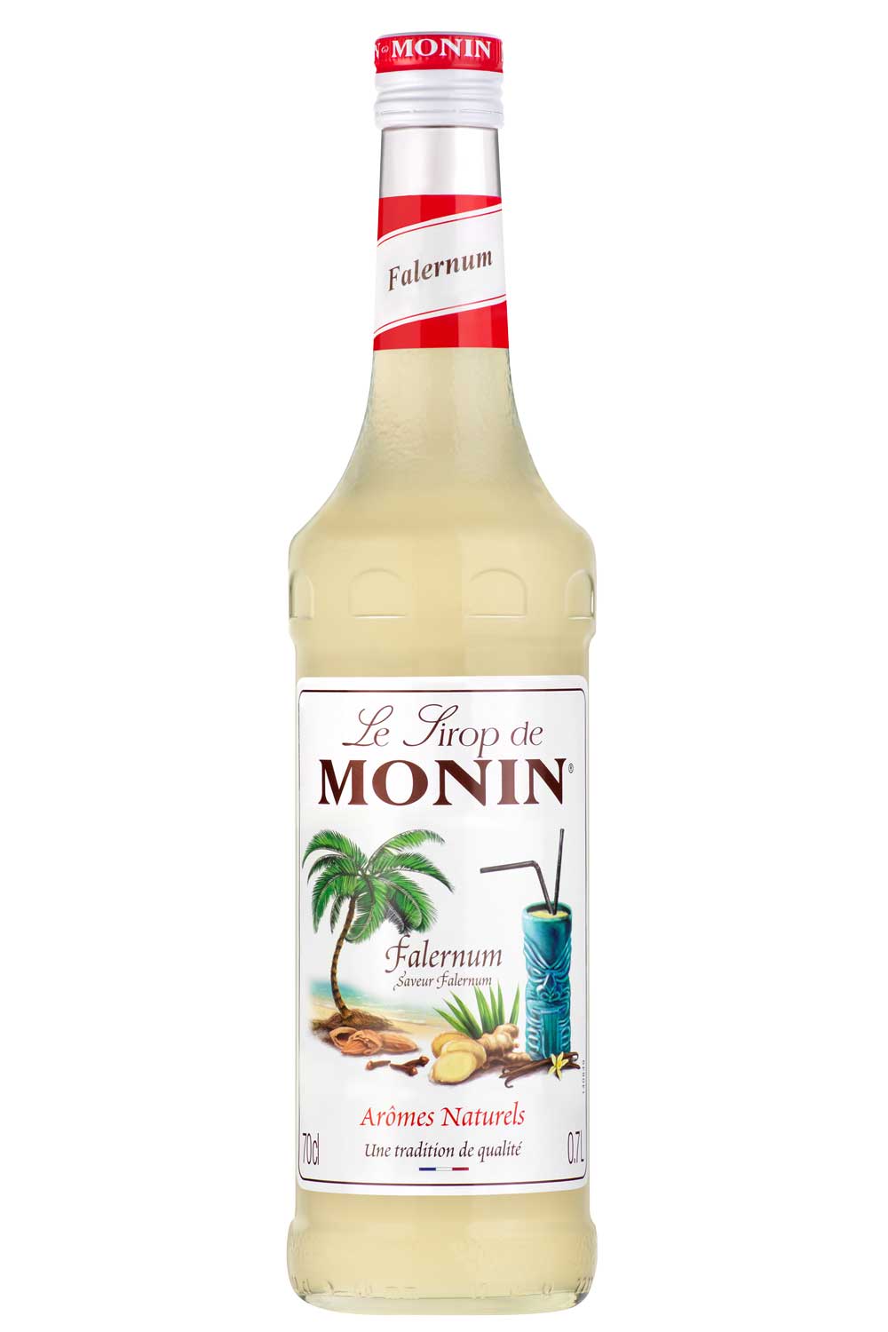 MONIN Sirop Falernum – Épice tiki sans alcool pour cocktails &amp; mocktails - Coffee Coaching Club