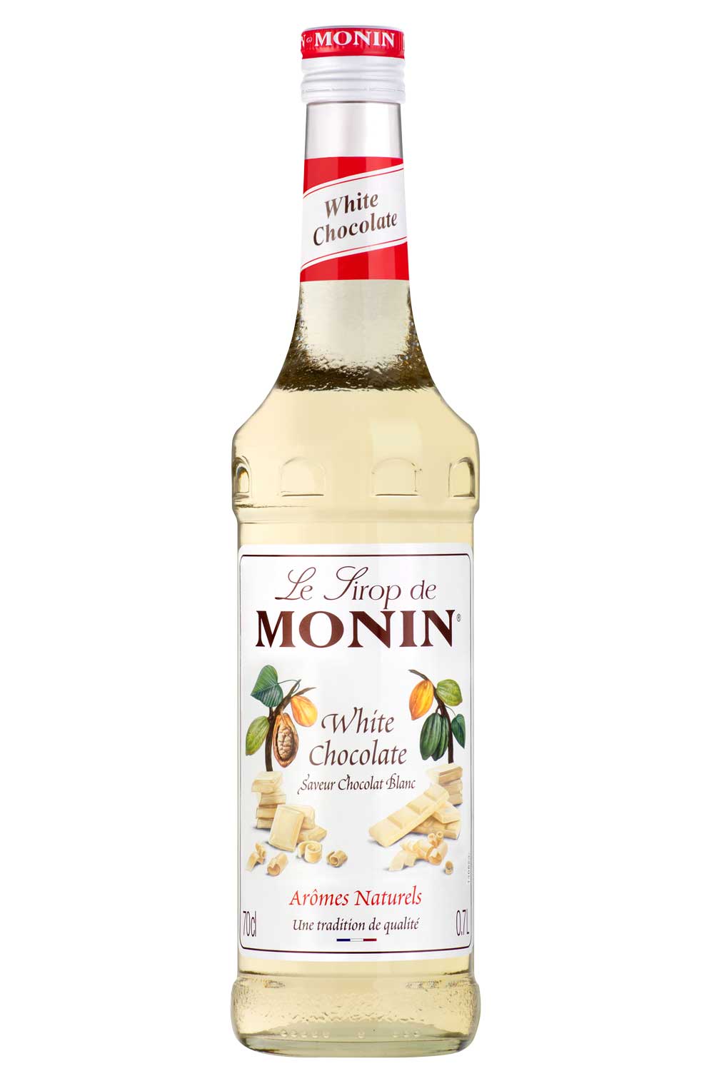 MONIN Sirup Schokolade weiss 700 ml – offizielles Produktbild von monin.ch