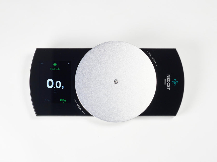NECCST Scale – Draufsicht mit 3,2-Zoll-Touchscreen