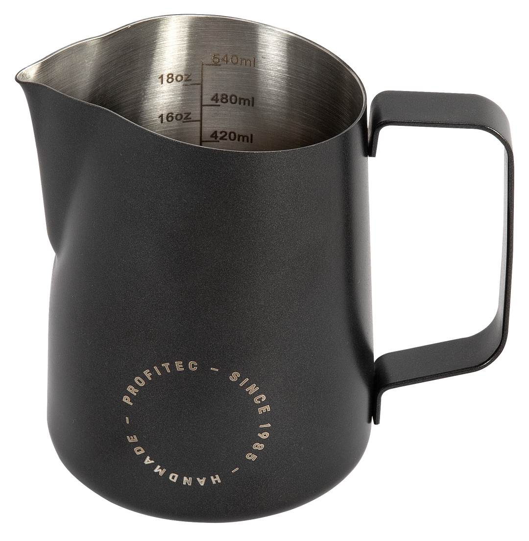 Profitec Milchkännchen BLACK mit 550 ml Fassungsvermögen