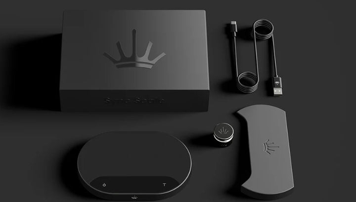 Mahlkoenig_Sync_Scale_Black_04 Coffee Coaching Club