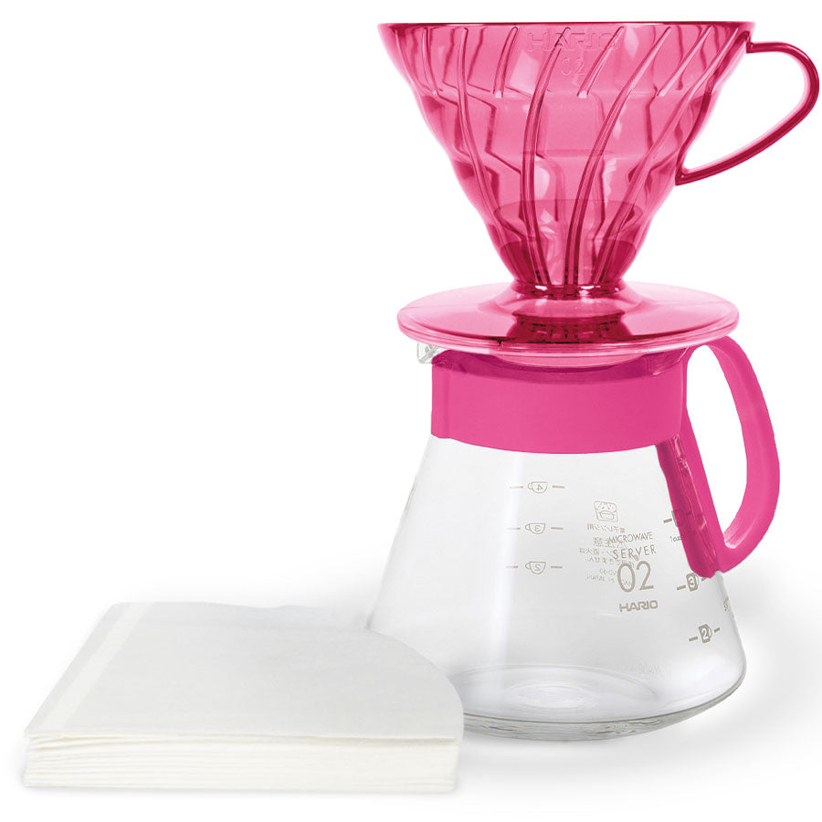 Hario V60 Dripper & Server Set 02 – Candy Edition