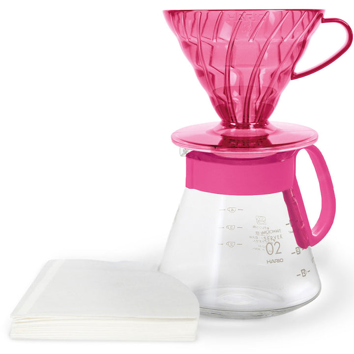 Hario V60 Dripper & Server Set 02 – Candy Edition