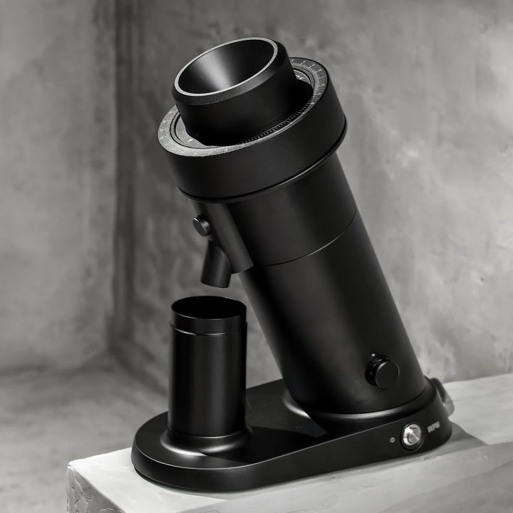 WPM ZP-1 Single Dose Kaffeemühle Schwarz mit 64mm Flat Burrs