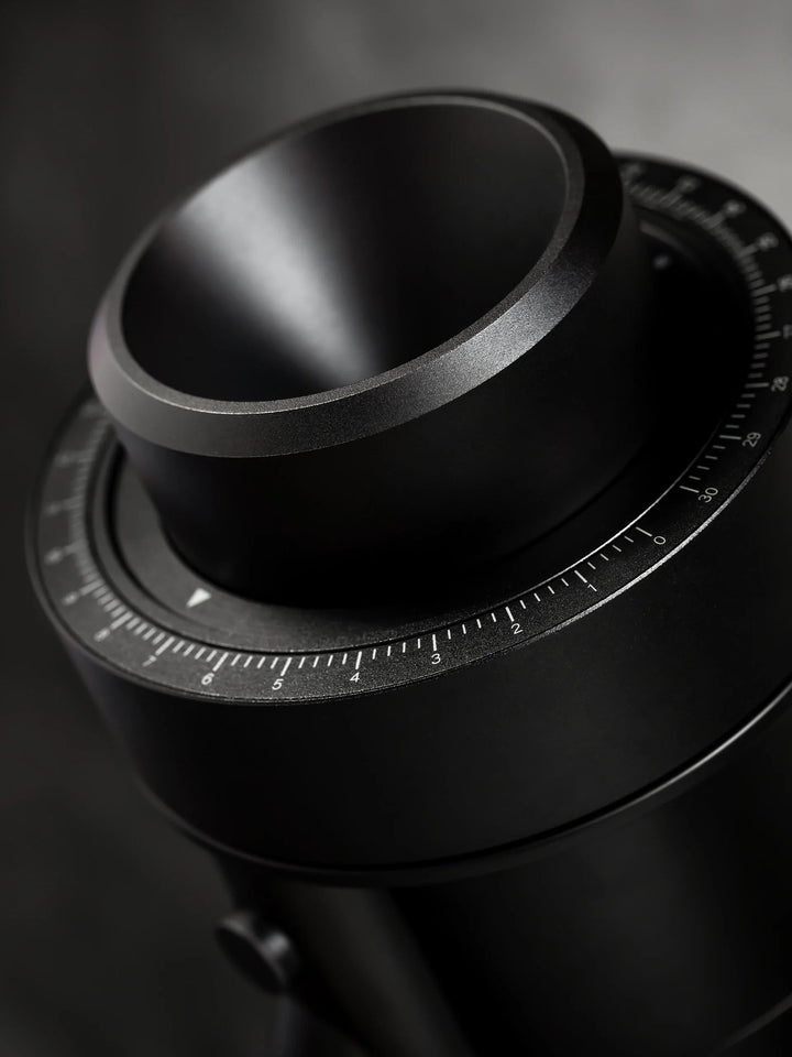WPM ZP-1 Schwarz mit Bellows und magnetischem Dosierbecher