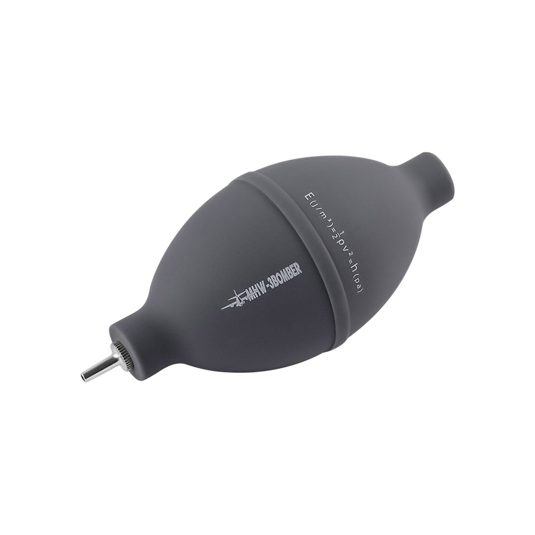 Poire soufflante Air Blower MHW-3BOMBER pour moulin à café en gris avec buse en inox et poire en silicone