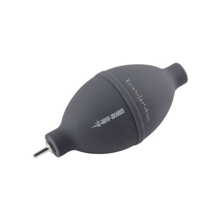 Poire soufflante Air Blower MHW-3BOMBER pour moulin à café en gris avec buse en inox et poire en silicone