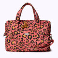 Kikooni Reisetasche Oh Leo Sunset Frontansicht mit Schultergurt – Coffee Coaching Club 1