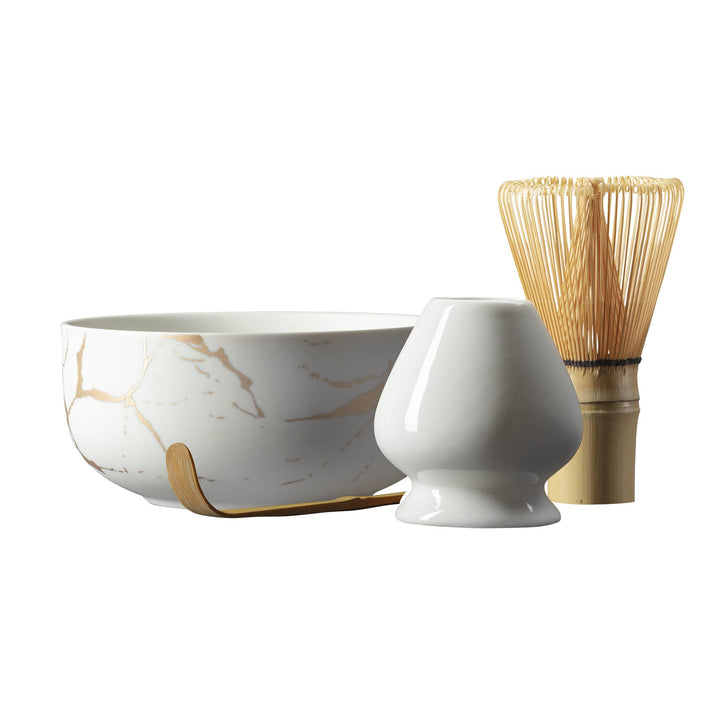 Matcha Magic - GINIRO MATCHA SET Weiss Gold