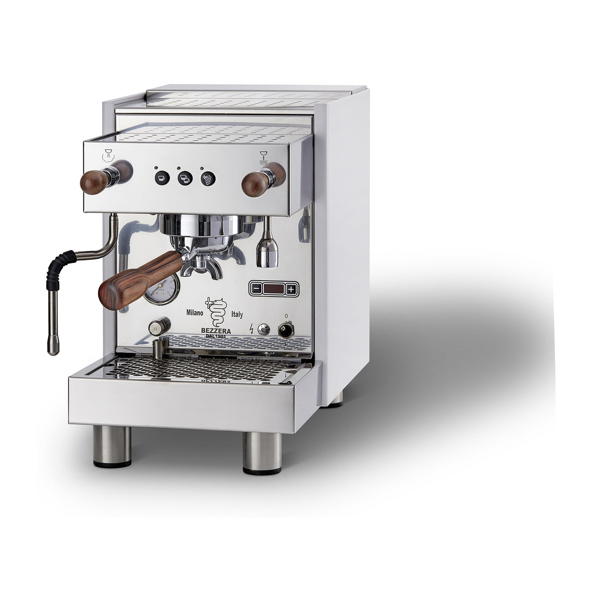 Bezzera Crema DE PID mit Rosenholz-Griffen